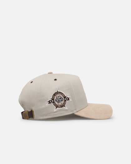 New Era Houston Astros 'Cream Suede' 9FORTY A-Frame Strapback Stone/Oatmilk
