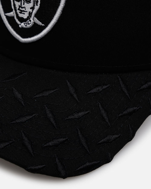 New Era Las Vegas Raiders 'Dark Steel' 9FORTY A-Frame Snapback Black/Grey