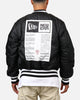 New Era X Alpha Series X NFL Pittsburgh Steelers MA-1 Bomber Jacket Black