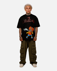 Freeze Max The Simpsons 'The Simpson Treehouse Of Horror' Ay Carumba T-Shirt Black