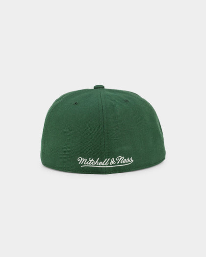 Mitchell & Ness Milwaukee Bucks 'Team Ground 2.0 Hardwood Classics' Fitted Green