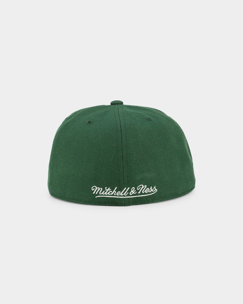 Mitchell & Ness Milwaukee Bucks 'Team Ground 2.0 Hardwood Classics' Fitted Green