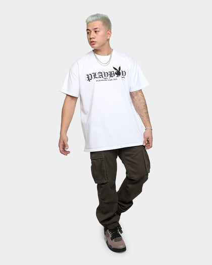 Playboy By CK Ol' English T-Shirt White