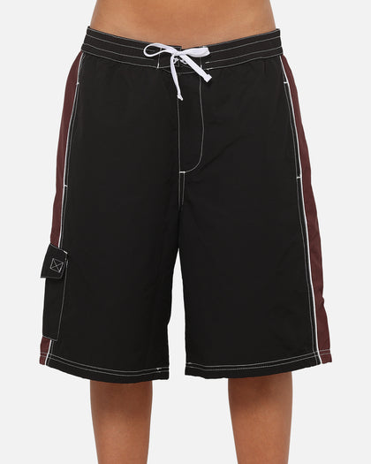 Ed Hardy Fury Shorts Plum/Black