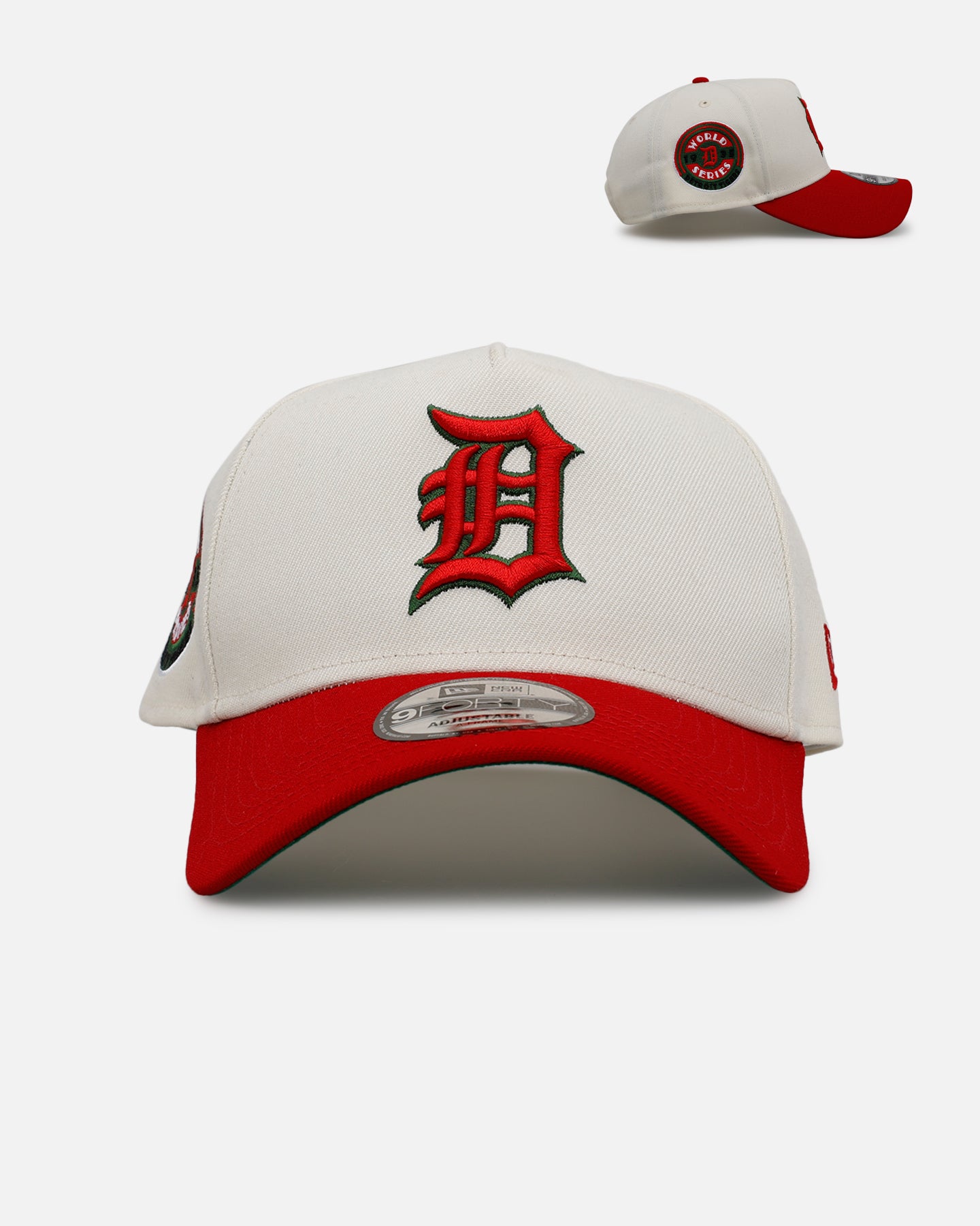New Era Detroit Tigers 'Strawberry' 9FORTY A-Frame Snapback Chrome