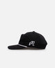 Malbon Nylon Structured Rope Snapback Black/White
