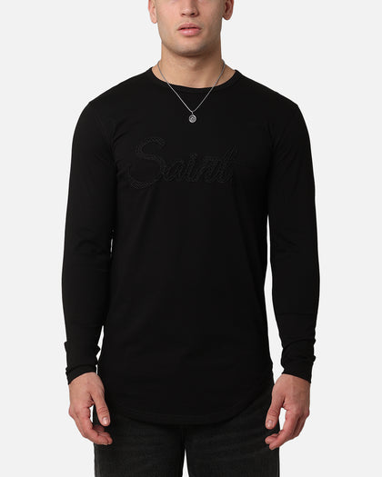 Saint Morta El Duplo Scribere Long Sleeve T-Shirt Black
