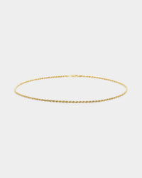 House Of Auric 2.5mm Rope Chain 18K Gold Vermeil