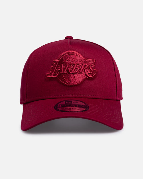 New Era Los Angeles Lakers "Cardinal Tonal" 9FORTY A-Frame Snapback Cardinal