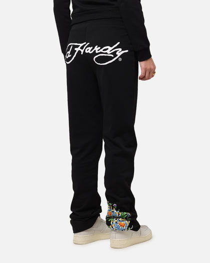 Ed Hardy Women's Flora Trackpants Black