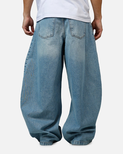 MNML Barrel Denim Jeans Light Blue