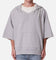 MNML Hooded 3/4 Sleeve Rag Sweater Grey