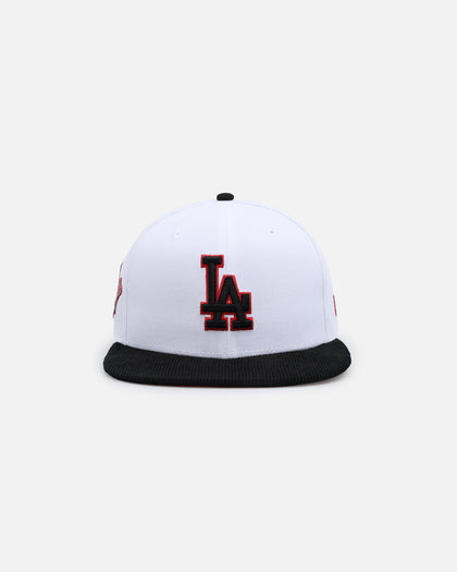 New Era Los Angeles Dodgers 'Fire Red' 59FIFTY Fitted White/Black