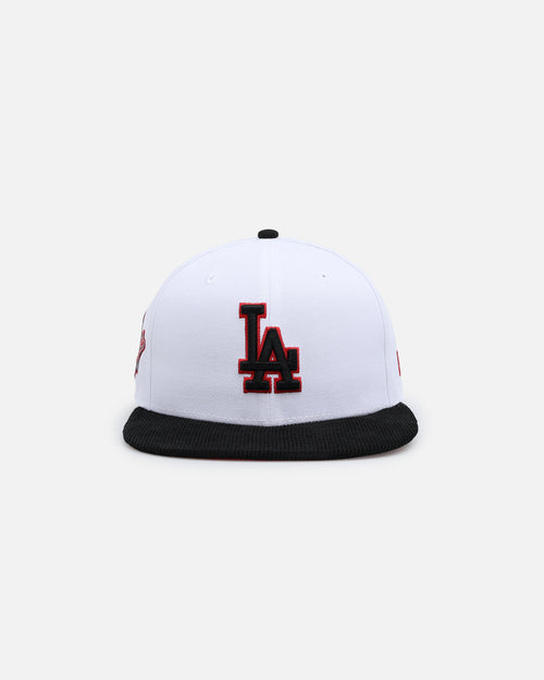 New Era Los Angeles Dodgers 'Fire Red' 59FIFTY Fitted White/Black