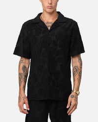 XXIII Dark Amazon Button Up Shirt Black
