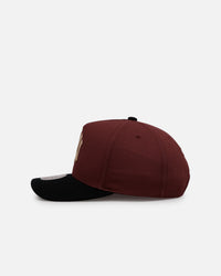Mitchell & Ness New York Yankees 'Vintage Burgundy' Pro Pinch Snapback Burgundy
