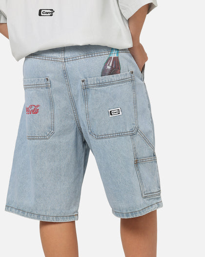 Carre Carré X Coca Cola Utility 86 Jorts Blue