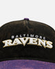 New Era Baltimore Ravens 'Vintage Arch Logo' 9FORTY A-Frame Snapback Official Team Colors
