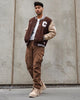 Carré MVP Varsity Jacket Brown/Cream
