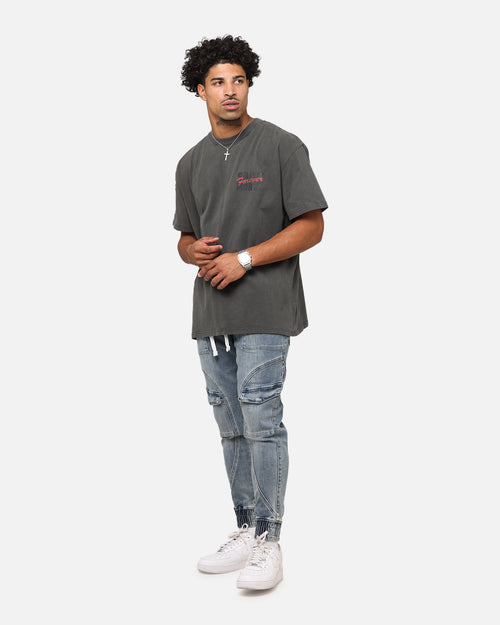Saint Morta Aera Denim Joggers Dirty Denim