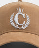 New Era x Culture Kings Corduroy 9FORTY A-Frame Snapback Wheat
