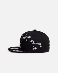 New Era Chicago White Sox 'MLB Scribble' 59FIFTY Fitted Black