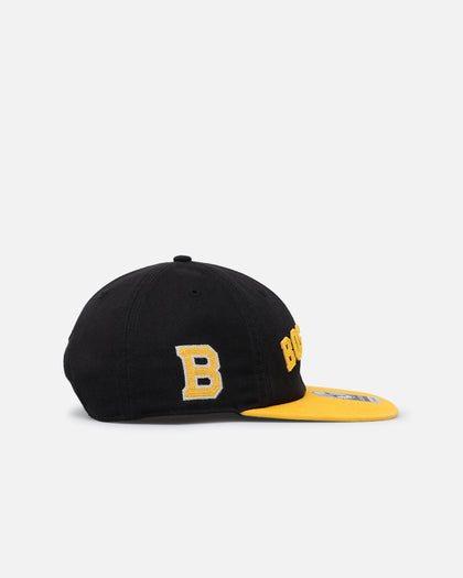 47 Brand Boston Bruins 'The City Block Collection' Club Legacy '47 Captain Snapback Black