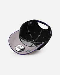 New Era Baltimore Ravens 'Visor Embellishment' 9FORTY A-Frame Snapback Official Team Colors