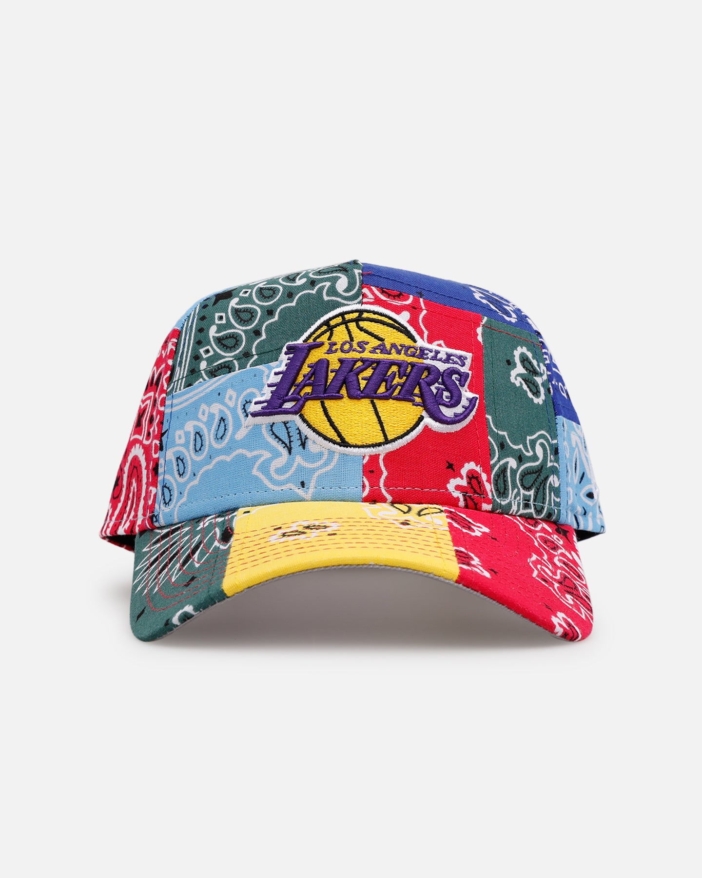 New Era Los Angeles Lakers 'Paisley Patchwork' 9FORTY A-Frame