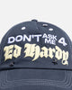 Ed Hardy Chrome Strapback Washed Blue
