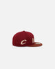 New Era Cleveland Cavaliers 'NBA CE Headwear Collection' 59FIFTY Fitted Dark Red