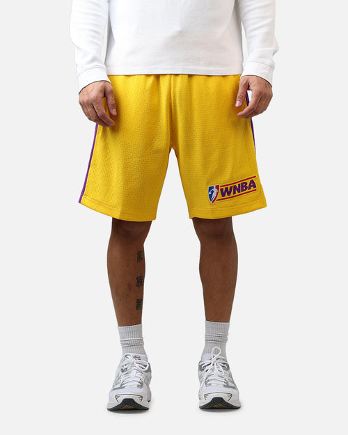 Mitchell & Ness Los Angeles Sparks '01 Home Swingman Shorts Gold