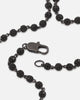 Saint Morta 4mm Iced Ball Chain Iced Black