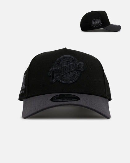 New Era San Diego Padres 'Stealth' 9FORTY A-Frame Snapback Black/Charcoal