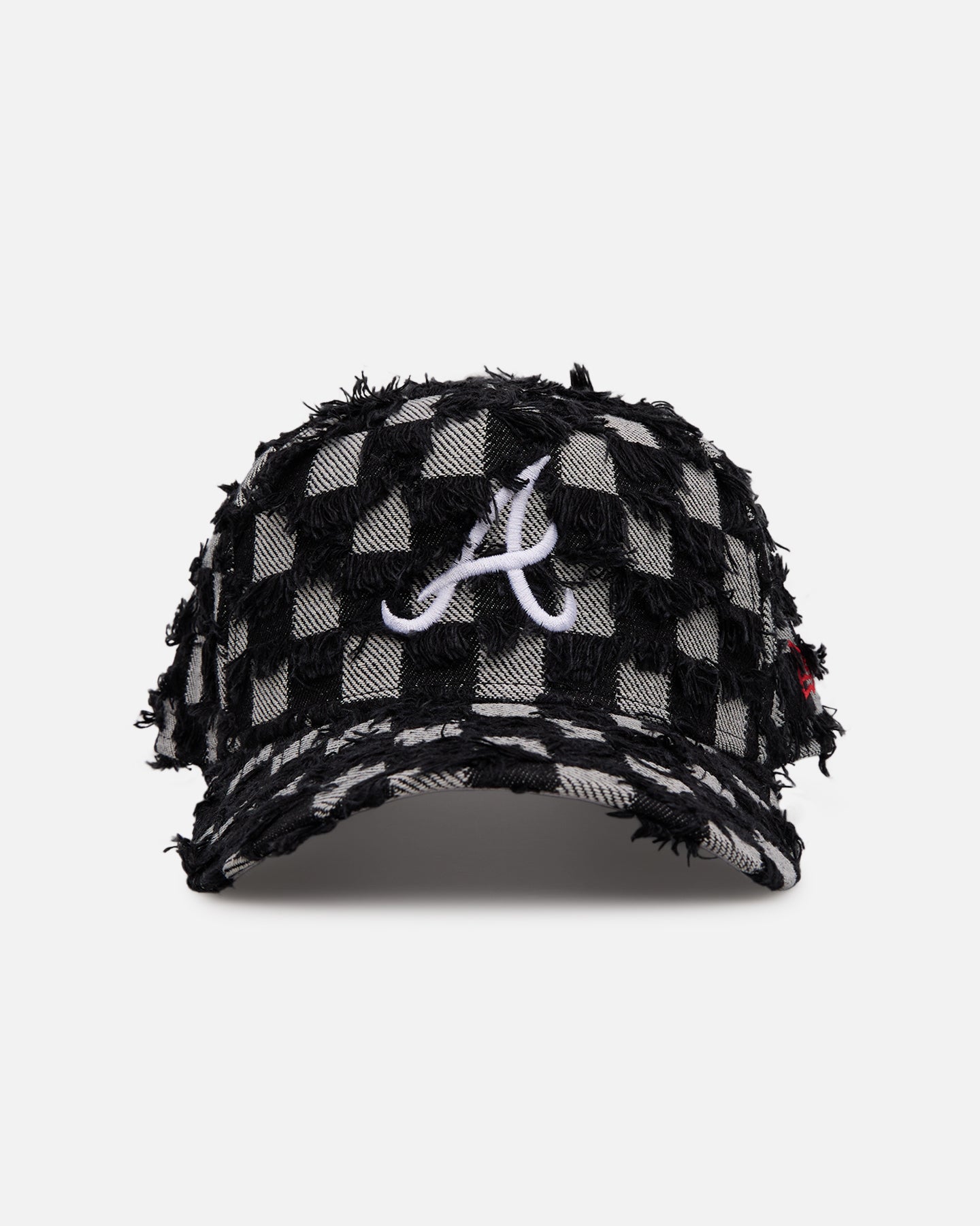 New Era Atlanta Braves 'Frayed Checkerboard' 9FORTY A-Frame