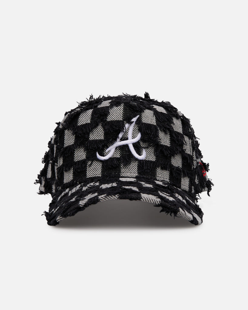 New Era Atlanta Braves 'Frayed Checkerboard' 9FORTY A-Frame