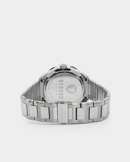 Versus Versace 6eme Arrondissement Crystal Set Stainless Steel Watch Stainless Steel