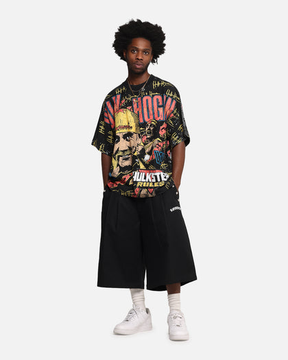 Culture Kings X WWE Hulk Hogan All Over Print T-Shirt Black