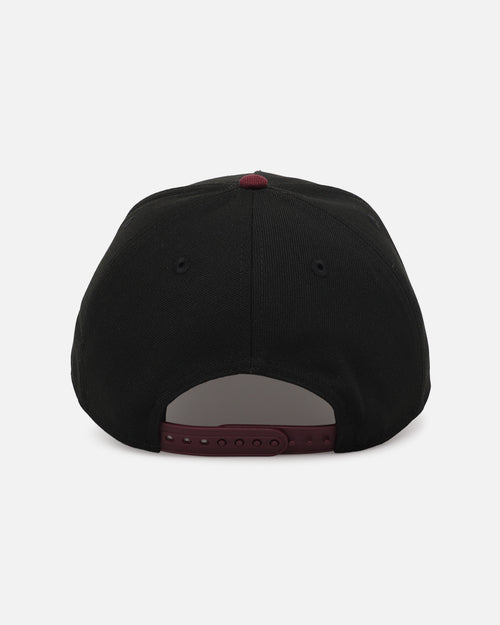 New Era Atlanta Braves 'Burgundy Hearts' 9FORTY A-Frame Snapback Black/Maroon