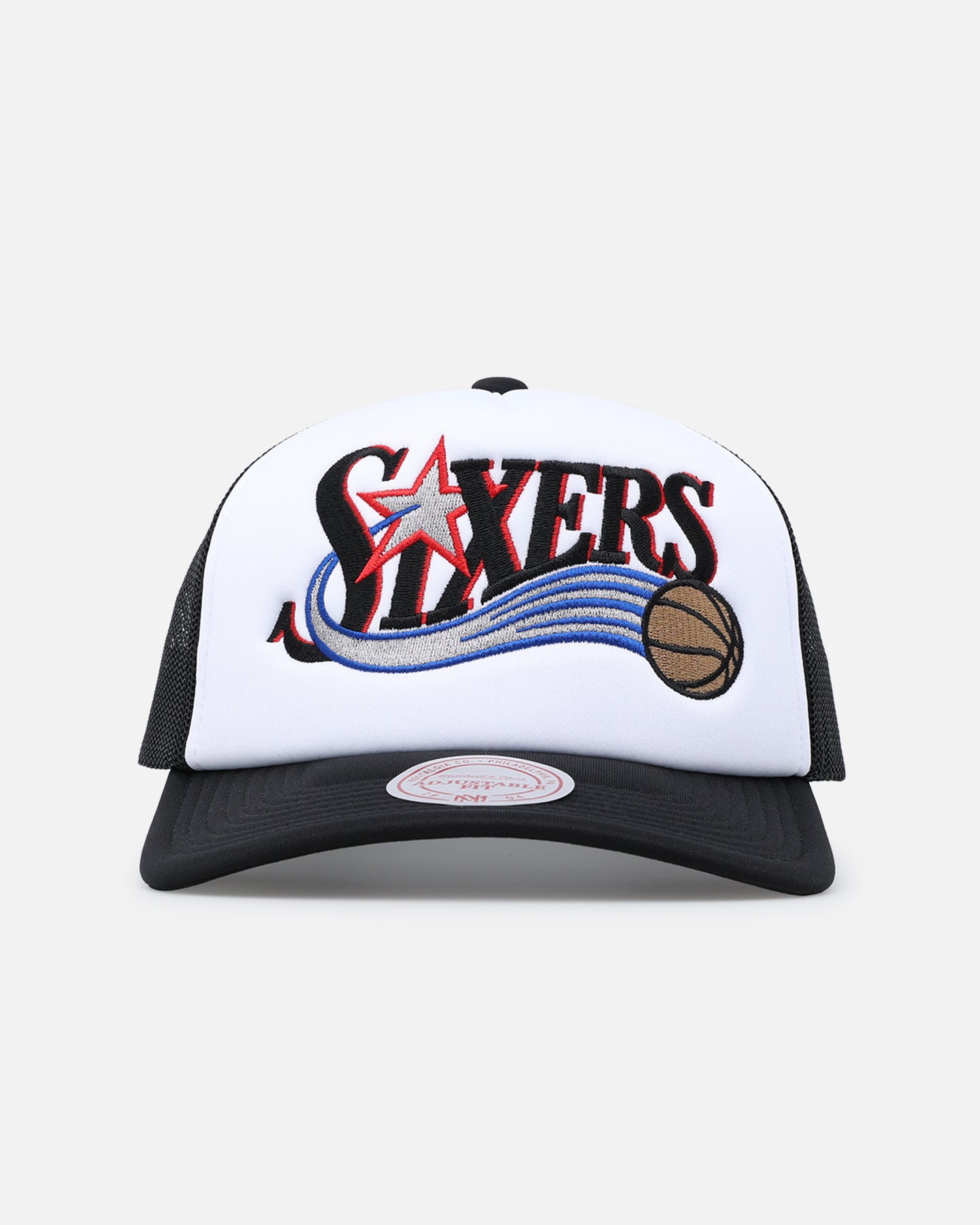 Mitchell & Ness Philadelphia 76ers Team Foam Trucker Snapback
