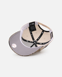 New Era Florida Marlins 'Realtree Visor' 9FORTY A-Frame Snapback Cream/Camo