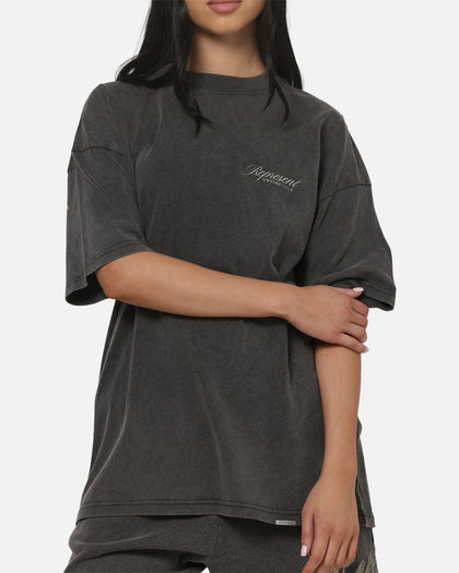 Represent Owners Club Script T-Shirt Vintage Grey