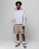 Loiter Pin Line Premium Hoodie Grey Marle