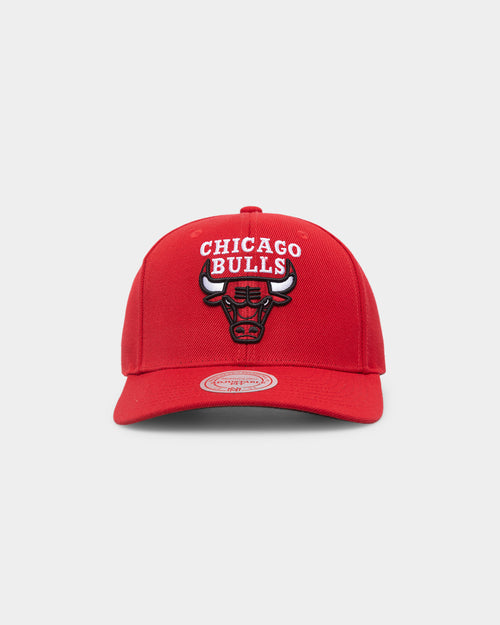 Mitchell & Ness Chicago Bulls 'Wool Blend' Snapback Red
