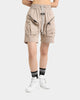 The Anti Order Neo Military Cargo Shorts Bone