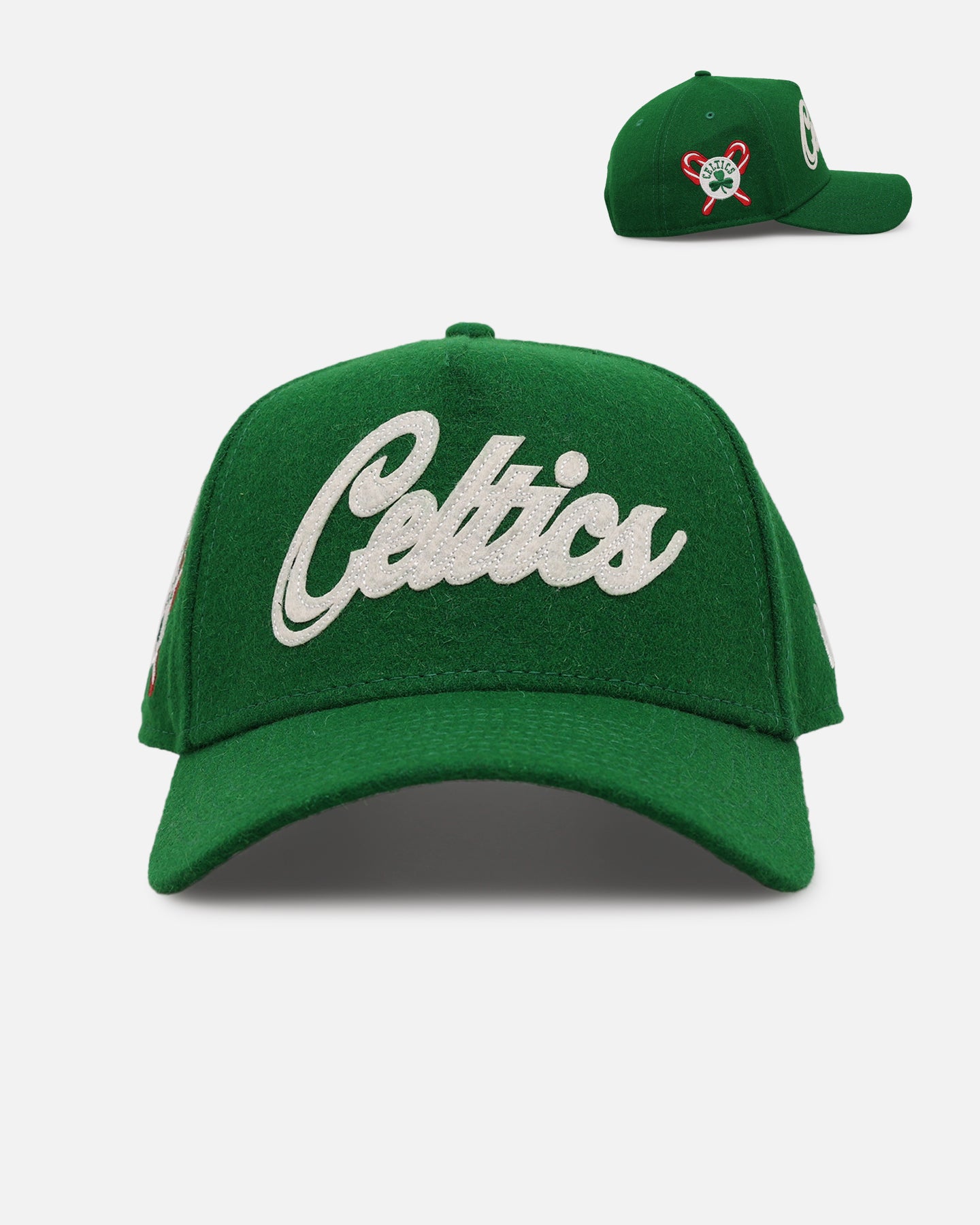 New Era Boston Celtics 'Candy Cane Side Patch' 9FORTY A-Frame