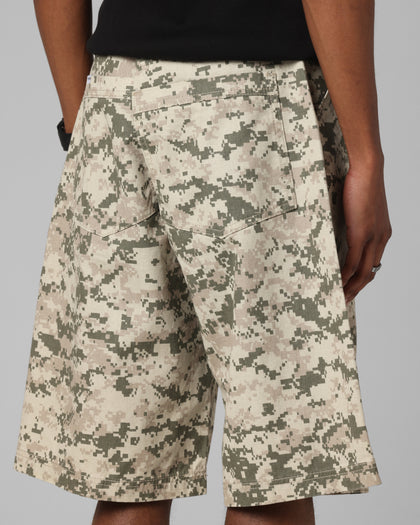 Loiter F-16 Denim Jorts Digi Camo