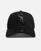 New Era Chicago White Sox "Black Metal Badge" 9Forty A-Frame Snapback Black