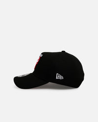 New Era Chicago Bulls 'Black And Pink' 9FORTY A-Frame Snapback Black/Pink