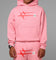 Loiter Hybrid Premium Hoodie Pink